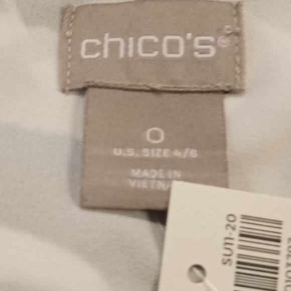 Chico's  Paisley Crepe Tank Top - Picture 13 of 14